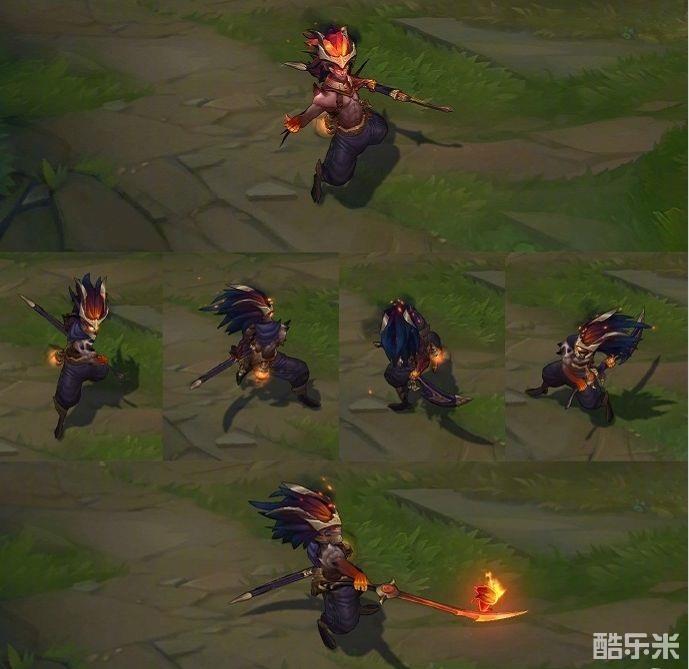lol亚索新皮肤黑夜使者