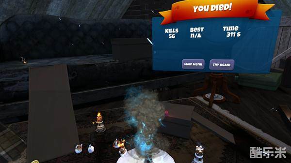 恐怖夜间VR:保卫甜点