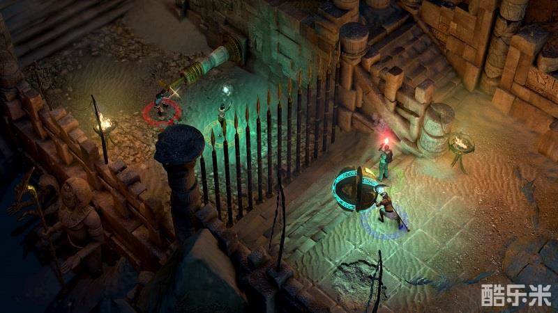 劳拉和奥西里斯神庙