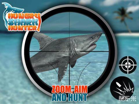 饥饿的鲨鱼猎人