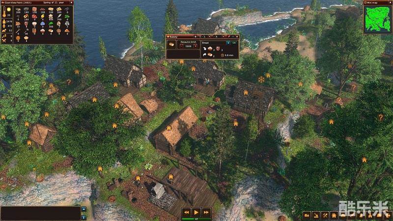 领地人生:林中村落