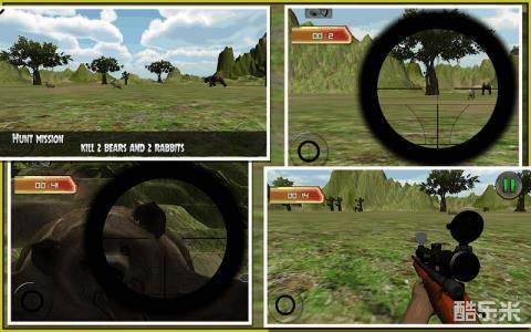 动物狩猎狙击手