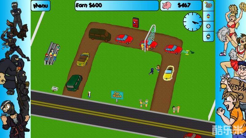 洗车工:忍者的夏天