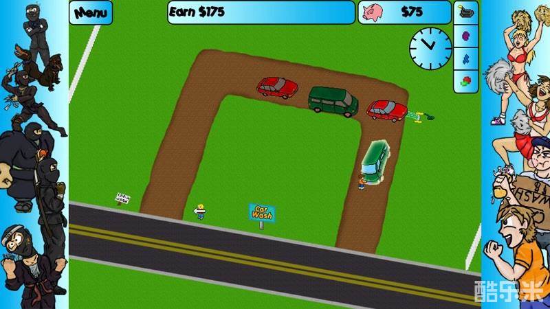 洗车工:忍者的夏天