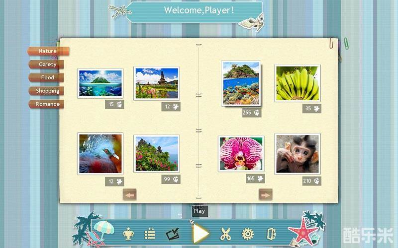 拼图游戏:海滩季节