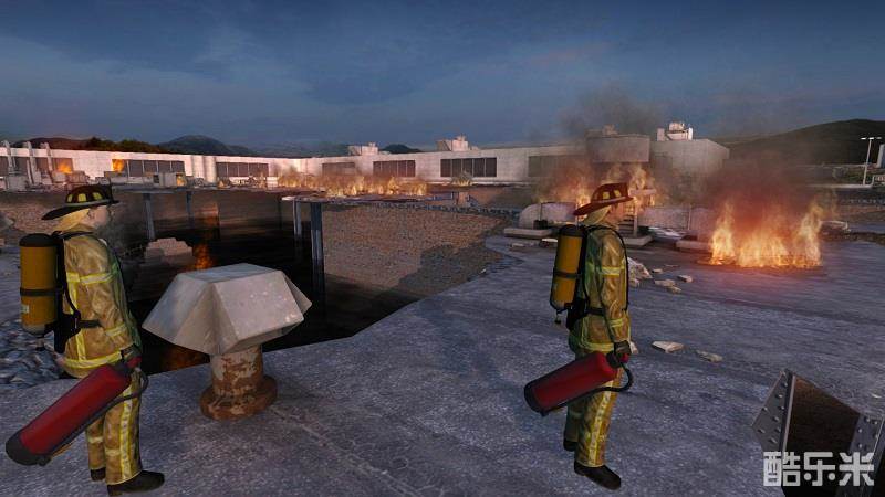 机场消防人员模拟