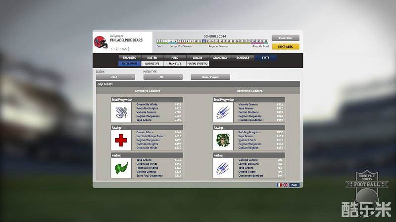 体育头版:橄榄球