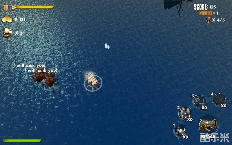 黑湾海盗:全部击沉