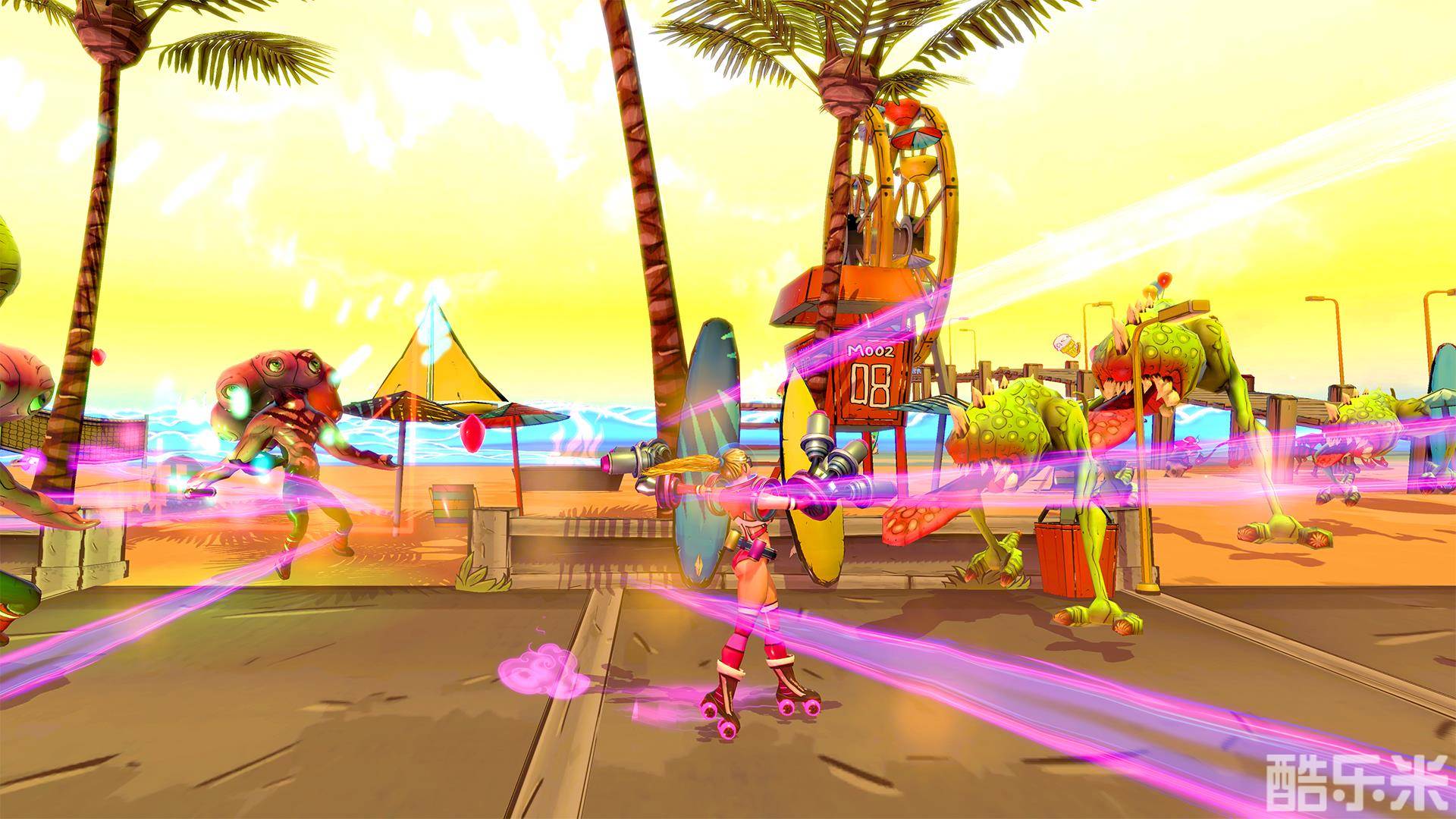 来自天际的轮滑女孩VR