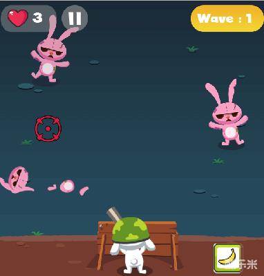 兔子射击防御H5