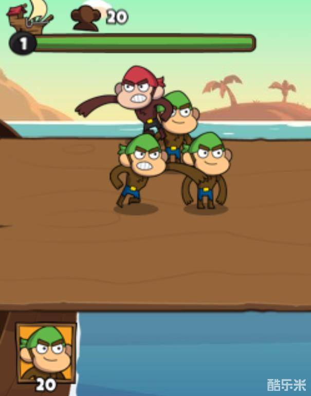 猩猩海盗大作战H5