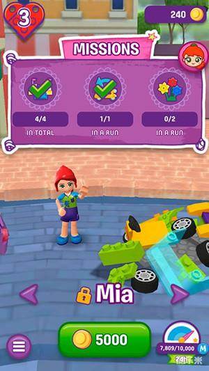 乐高好朋友:心湖城跑酷