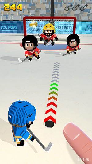 方块冰球:冰上跑酷