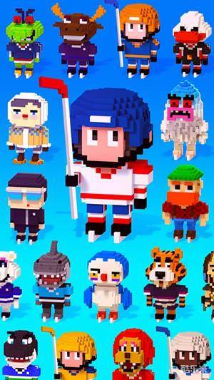 方块冰球:冰上跑酷