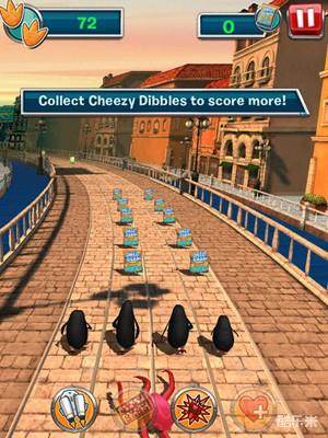 马达加斯加的企鹅:芝士条快跑