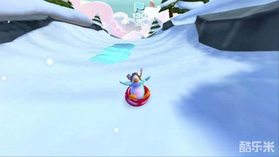 企鹅俱乐部雪橇滑雪赛