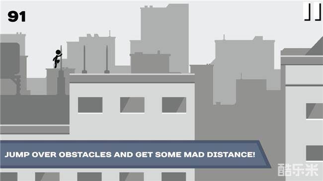 火柴人屋顶狂奔