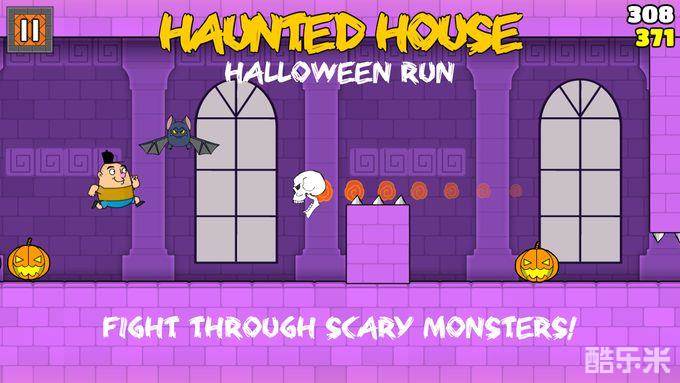 闹鬼的房子:万圣节跑酷