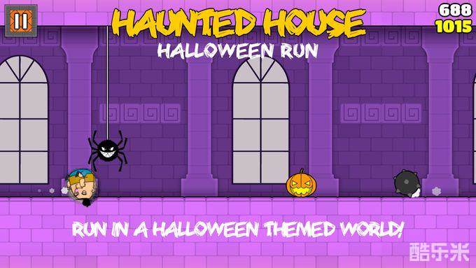 闹鬼的房子:万圣节跑酷
