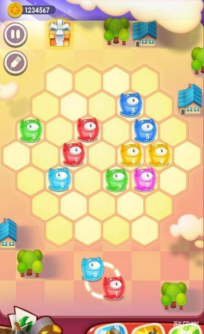 疯狂怪兽消消乐