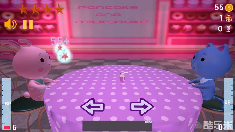 pancake and milkshake